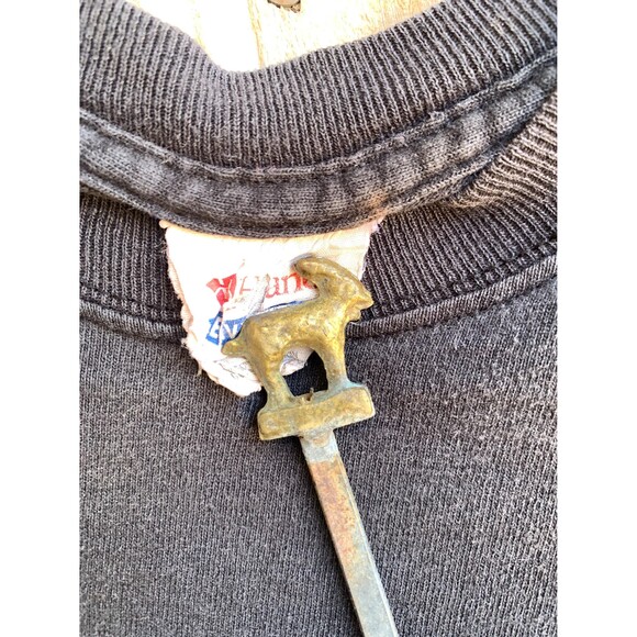 Vintage 90s I’m not perfect Just Forgiven! Religious T-shirt Size M - Picture 3 of 10